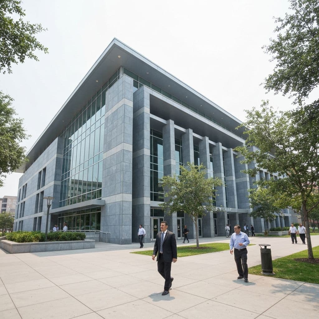 Government building and civic center