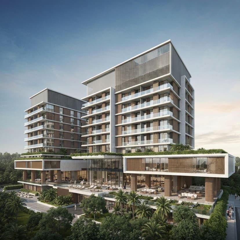 Renovated interior spaces