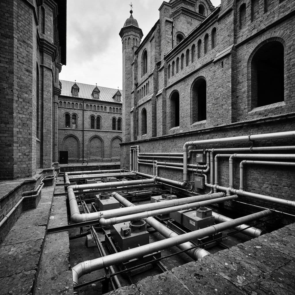 Dumbarton Oaks Cooling Operations Court